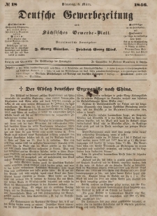 Deutsche Gewerbezeitung und Sächsisches Gewerbeblatt, 1846, Jahrg. XI, nr 18.