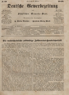 Deutsche Gewerbezeitung und Sächsisches Gewerbeblatt, 1846, Jahrg. XI, nr 19.