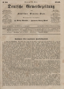 Deutsche Gewerbezeitung und Sächsisches Gewerbeblatt, 1846, Jahrg. XI, nr 24.