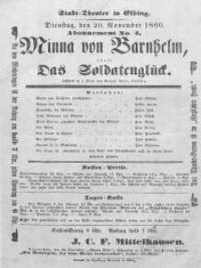 Minna von Barnhelm, oder: Das Goldatengl&uuml;ck - Ephraim Lessing Gotthold