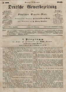 Deutsche Gewerbezeitung und Sächsisches Gewerbeblatt, Jahrg. XI. Dienstag, 15. Dezember, nr 100.