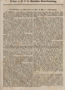 Deutsche Gewerbezeitung und Sächsisches Gewerbeblatt, Jahrg. XII. (Beilage zu Nr 91)