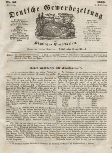 Deutsche Gewerbezeitung und Sächsisches Gewerbeblatt, Jahrg. XIV, Freitag, 5. Oktober, nr 80.