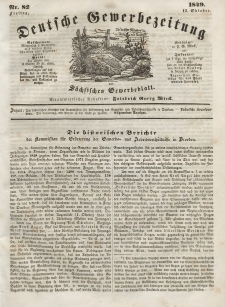 Deutsche Gewerbezeitung und Sächsisches Gewerbeblatt, Jahrg. XIV, Freitag, 12. Oktober, nr 82.