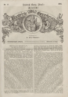 Deutsche Gewerbezeitung und Sächsisches Gewerbeblatt, 1864, Jahrg. XXIX, nr 17.
