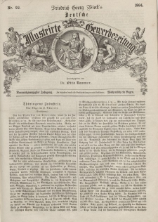 Deutsche Gewerbezeitung und Sächsisches Gewerbeblatt, 1864, Jahrg. XXIX, nr 22.