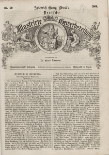 Deutsche Gewerbezeitung und Sächsisches Gewerbeblatt, 1864, Jahrg. XXIX, nr 29.