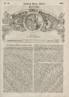 Deutsche Gewerbezeitung und Sächsisches Gewerbeblatt, 1864, Jahrg. XXIX, nr 35.