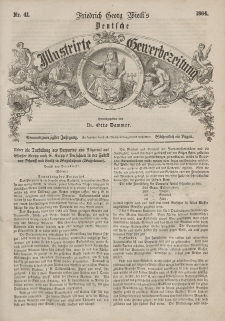 Deutsche Gewerbezeitung und Sächsisches Gewerbeblatt, 1864, Jahrg. XXIX, nr 41.
