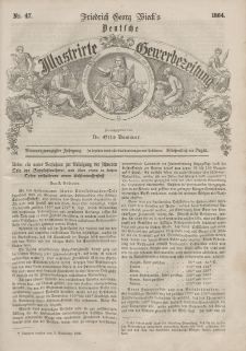 Deutsche Gewerbezeitung und Sächsisches Gewerbeblatt, 1864, Jahrg. XXIX, nr 47.