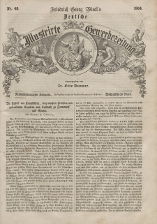 Deutsche Gewerbezeitung und Sächsisches Gewerbeblatt, 1864, Jahrg. XXIX, nr 49.