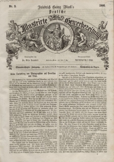 Deutsche Illustrirte Gewerbezeitung, 1866. Jahrg. XXXI, nr 2.