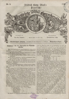 Deutsche Illustrirte Gewerbezeitung, 1866. Jahrg. XXXI, nr 3.
