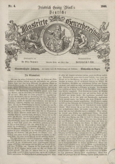 Deutsche Illustrirte Gewerbezeitung, 1866. Jahrg. XXXI, nr 4.