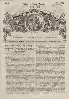 Deutsche Illustrirte Gewerbezeitung, 1866. Jahrg. XXXI, nr 9.