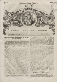 Deutsche Illustrirte Gewerbezeitung, 1866. Jahrg. XXXI, nr 10.
