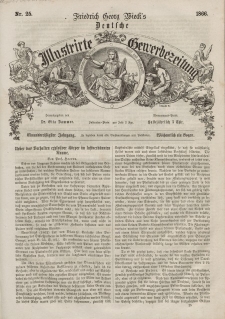 Deutsche Illustrirte Gewerbezeitung, 1866. Jahrg. XXXI, nr 25.