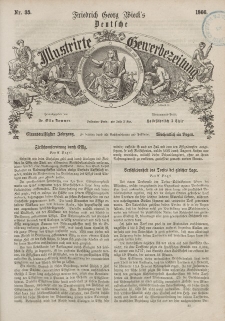 Deutsche Illustrirte Gewerbezeitung, 1866. Jahrg. XXXI, nr 35.