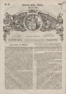 Deutsche Illustrirte Gewerbezeitung, 1866. Jahrg. XXXI, nr 42.