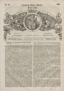 Deutsche Illustrirte Gewerbezeitung, 1866. Jahrg. XXXI, nr 43.