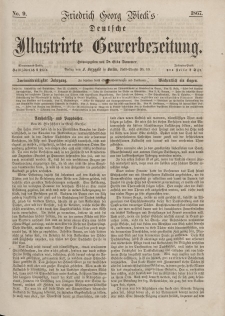 Deutsche Illustrirte Gewerbezeitung, 1867. Jahrg. XXXII, nr 9.