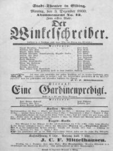 Der Winkelschreiber. Eine Gardinenpredigt - Adolphi [pseud.], Alex Bergen