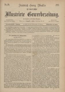 Deutsche Illustrirte Gewerbezeitung, 1867. Jahrg. XXXII, nr 38.