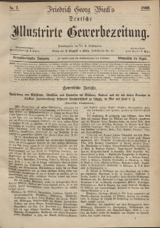 Deutsche Illustrirte Gewerbezeitung, 1869. Jahrg. XXXIV, nr 7.