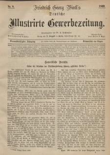 Deutsche Illustrirte Gewerbezeitung, 1869. Jahrg. XXXIV, nr 8.