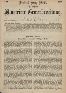 Deutsche Illustrirte Gewerbezeitung, 1869. Jahrg. XXXIV, nr 13.