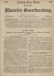 Deutsche Illustrirte Gewerbezeitung, 1869. Jahrg. XXXIV, nr 38.