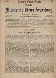 Deutsche Illustrirte Gewerbezeitung, 1869. Jahrg. XXXIV, nr 52.