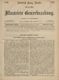 Deutsche Illustrirte Gewerbezeitung, 1873. Jahrg. XXXVIII, nr 12.