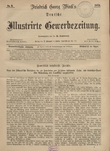 Deutsche Illustrirte Gewerbezeitung, 1874. Jahrg. XXXIX, nr 3.