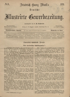 Deutsche Illustrirte Gewerbezeitung, 1874. Jahrg. XXXIX, nr 5.