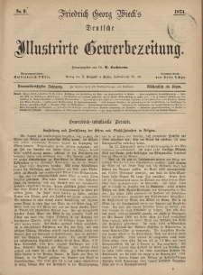 Deutsche Illustrirte Gewerbezeitung, 1874. Jahrg. XXXIX, nr 9.