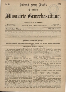 Deutsche Illustrirte Gewerbezeitung, 1874. Jahrg. XXXIX, nr 24.