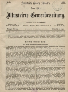 Deutsche Illustrirte Gewerbezeitung, 1875. Jahrg. XL, nr 3.
