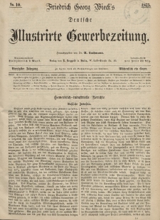 Deutsche Illustrirte Gewerbezeitung, 1875. Jahrg. XL, nr 10.