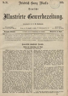 Deutsche Illustrirte Gewerbezeitung, 1875. Jahrg. XL, nr 51.