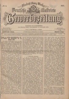 Deutsche Illustrirte Gewerbezeitung, 1877. Jahrg. XLII, nr 4.