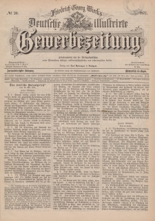 Deutsche Illustrirte Gewerbezeitung, 1877. Jahrg. XLII, nr 20.