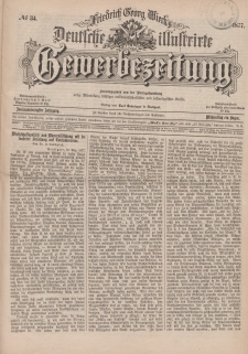 Deutsche Illustrirte Gewerbezeitung, 1877. Jahrg. XLII, nr 34.