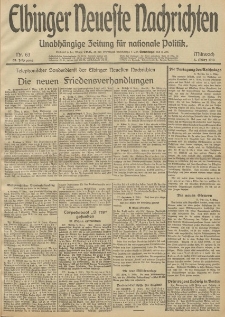 Elbinger Neueste Nachrichten, Nr. 63 Mittwoch 5 März 1913 65. Jahrgang