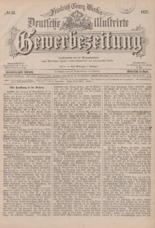 Deutsche Illustrirte Gewerbezeitung, 1877. Jahrg. XLII, nr 51.