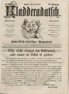 Kladderadatsch, 6. Jahrgang, Sonntag, 24. Juli 1853, Nr. 34