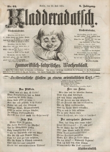 Kladderadatsch, 8. Jahrgang, 22. Juli 1855, Nr. 34
