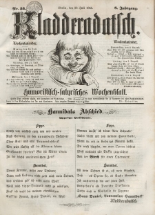 Kladderadatsch, 8. Jahrgang, 29. Juli 1855, Nr. 35