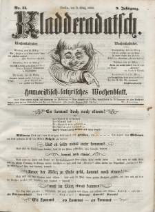 Kladderadatsch, 9. Jahrgang, 9. März 1856, Nr. 11