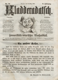 Kladderadatsch, 9. Jahrgang, 16. März 1856, Nr. 12